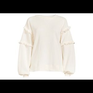 New Long sleeves pullover Ruffles for women size S